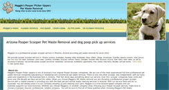 Desktop Screenshot of maggiespetwasteremoval.com